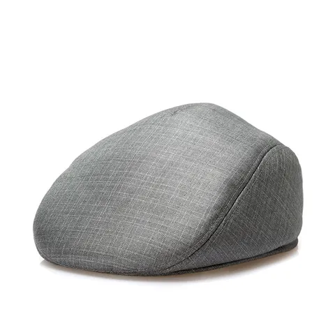 Men Retro Flat Cap Breathable Mesh Ivy Hat For Spring Summer Casual Outdoor Sun Protection Duck Tongue Cap For Elderly