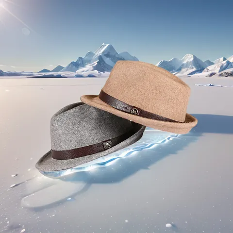 Vintage Βρετανικό Μάλλινο Καπέλο Fedora για Άνδρες Γυναίκες Μονόχρωμο Τσόχινο Καπέλο Jazz Με Δερμάτινη Ταινία Και Μεταλλικό Λογότυπο Μ