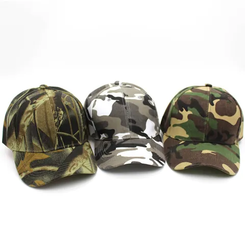 Unisex Outdoor Camouflage Baumwolle Baseballkappe Verstellbare Taktische Sonnenschutz Kappe Für Reisen Wandern Fischen