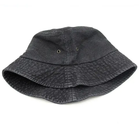Cappello da Pescatore in Denim Lavato per Uomo Donna Casual Protezione Solare All'aperto Cappello in Cotone Retro Tinta Unita Estate