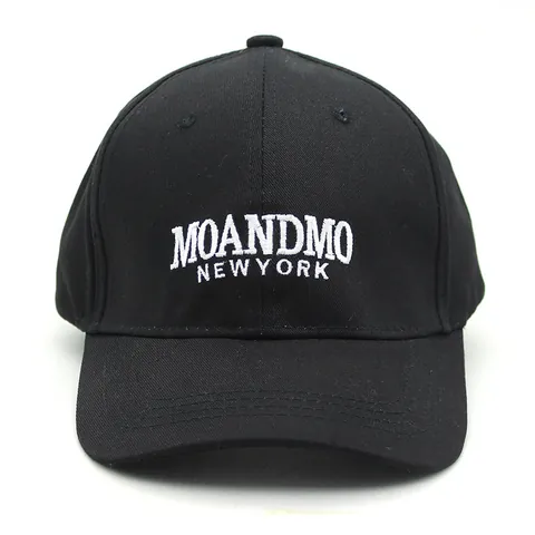 MOANDMO NEW YORK Letter Embroidery Cotton Baseball Cap Adjustable Unisex Sun Protection Outdoor Casual Peaked Hat