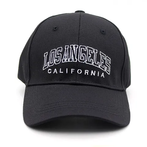 Cappello da Baseball con Ricamo di Lettere Los Angeles California in Cotone Regolabile Parasole per Uomo Donna Casual Sport All'aperto