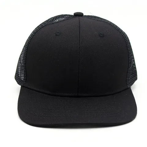 Cappello Trucker Hip Hop Patchwork Unisex Berretto da Baseball in Rete Traspirante Tesa Piatta Protezione Solare Outdoor