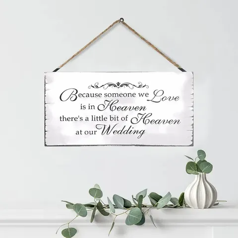 Rustikales Holz-Hängeschild Mit Juteseil Für Wanddeko Lustige Zitate Ehe Freundschaft Hund Gedenken Hochzeit Plakette Heimdeko