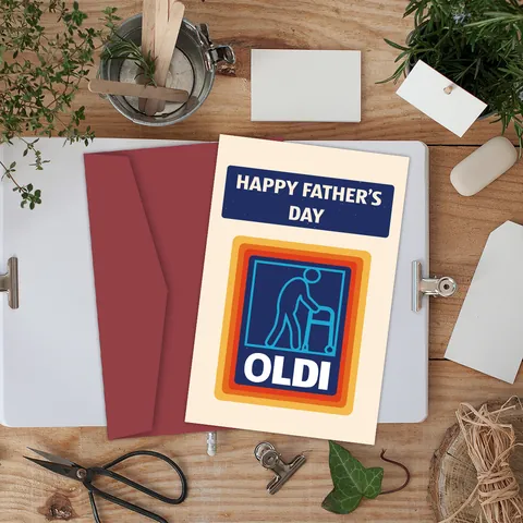 Carte De Voeux Drôle Pour La Fête Des Pères Avec Enveloppe Design Parodie Humour Cadeau Best Grandad Pour Papa