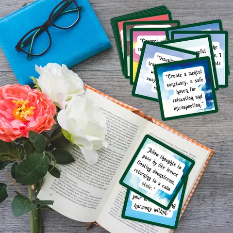 Positive Affirmation Cards Motivational Quote Cards For Women Daily Inspiration Lunch Box Notes Cardstock Stationery Cards