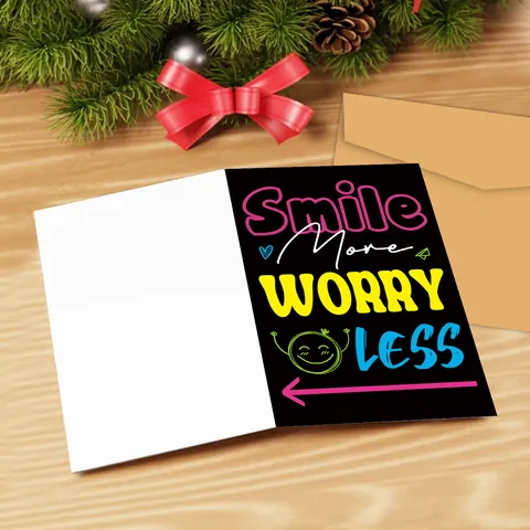 Biglietti d'Auguri Ispiratori Con Buste Kraft Cartoline Motivazionali Retrò per Regalo Decorazione Casa Cancelleria Ufficio