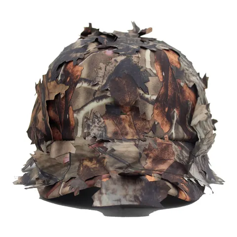 3D Bladeren Camouflage Honkbalpet Polyester Outdoor Tactische Jachthoed Ademend Verstelbare Zonnehoed Voor Heren Dames