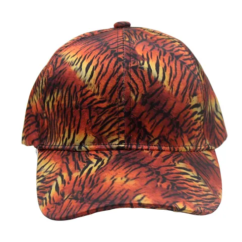 Mode Tierdruck Baseballkappe Für Damen Herren Baumwolle Tiger Schlange Leopard Muster Gebogene Krempe Sonnenschutz Outdoor Sport Hut