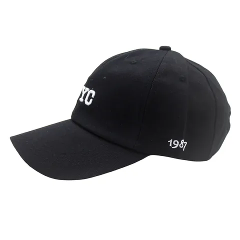 Gorra de Béisbol con Bordado de Letras NYC Algodón Ajustable Protección Solar Exterior Casual para Hombre Mujer