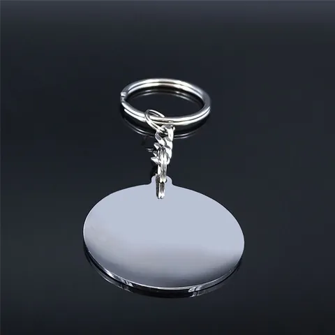 Wicca Halve Maan Kat Sleutelhanger Roestvrij Staal Zwart Emaille Mystiek Gothisch Dier Hanger Sleutelring Cadeau