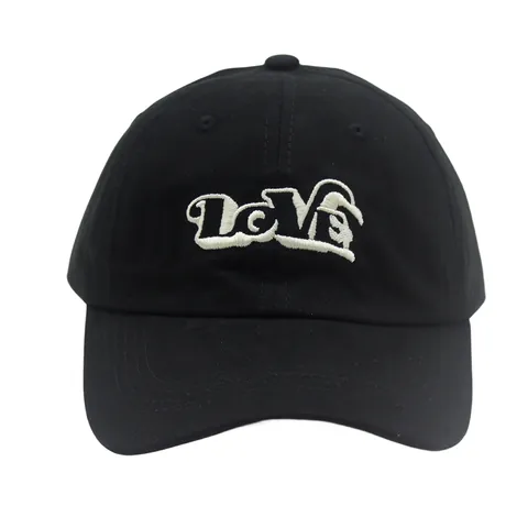 Casquette de Baseball en Coton Unisexe Broderie Lettres LOVE Réglable Dad Hat Protection Solaire Respirant Décontracté Sport
