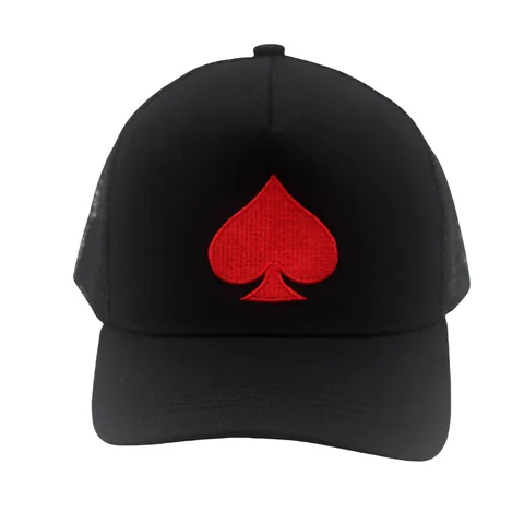 Pik Stickerei Mesh Truckerkappe Atmungsaktiv Einstellbar Snapback Baseballkappe Für Damen Herren Outdoor Sonnenschutz Casual