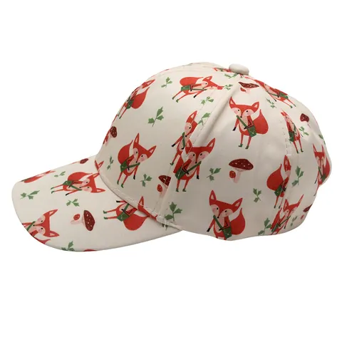 Casquette de Baseball pour Enfants Imprimé Animal en Coton Respirant Pare-Soleil Chapeau pour Garçons Filles Extérieur Voyage