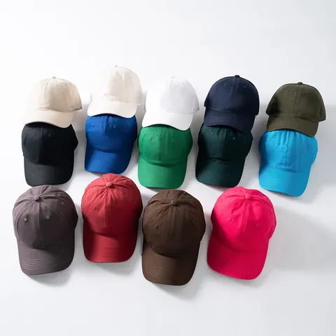 Gorra de Béisbol Clásica de Poliéster Color Sólido Ajustable Sombrero de Protección Solar para Deportes al Aire Libre Hombre Mujer