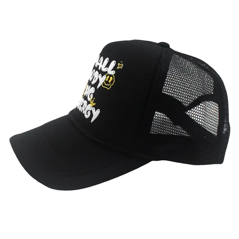 Small Body Big Energy Buchstaben Druck Netz Trucker Cap Atmungsaktiv Polyester Sonnenschutz Baseball Kappe Herren Damen Hip Hop