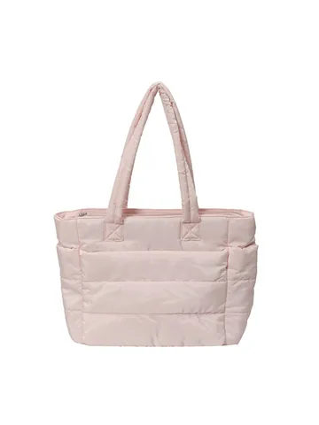 Bolso Tote Acolchado de Gran Capacidad para Mujer Nailon Ligero Bolso de Mano para Gimnasio Viaje Diario Bolso de Hombro
