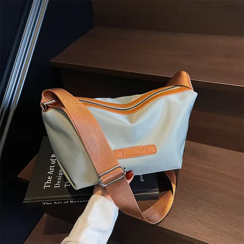 Women Fashion Oxford Cloth Shoulder Crossbody Bag Minimalist Small Square Satchel Bag For Shopping Daily Commuting Women Handbag