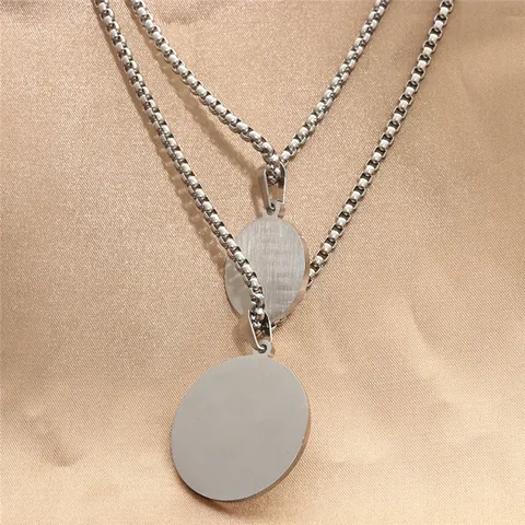 Collar con Colgante de Arcoíris Tai Chi Yin Yang de Acero Inoxidable para Hombre Mujer Joyería del Orgullo Esmalte Cadena de Caja