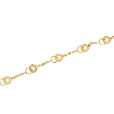 18K Vergoldet Kupfer Unvollendet Twist Gliederkette Für DIY Halskette Schmuckherstellung Zubehör 1 Meter