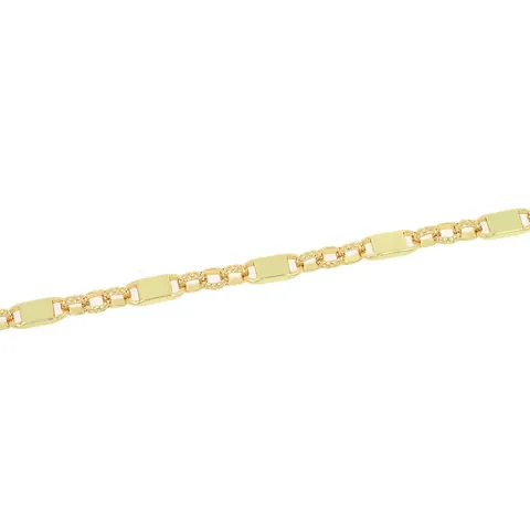 18K Gold Plated Copper Flat Link Chain For DIY Jewelry Making Handmade Bracelet Necklace Findings Geometric Accessories