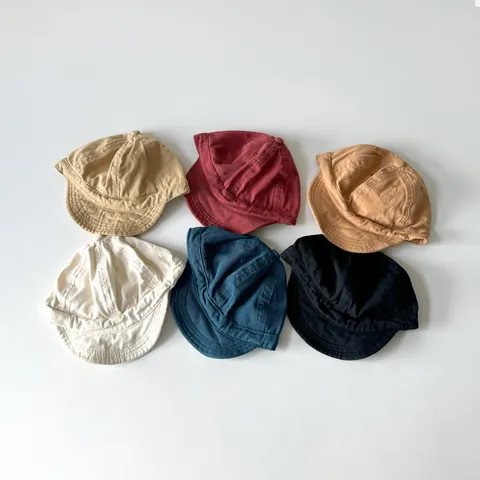 Berretto da Baseball per Bambini con Tesa Morbida in Misto Cotone Cappello da Sole Regolabile per Bambini Primavera Autunno Outdoor Casual