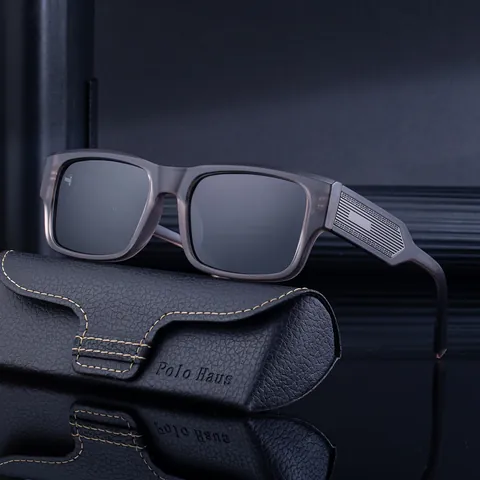Classic Men Square Frame Polarized Sunglasses UV400 Protection Driving Outdoor Fashion TAC Lens PC Frame Eyewear