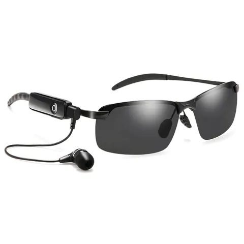 Smart Bluetooth Sunglasses For Men Polarized TAC Lens Metal Frame Wireless Music Calling Sports Driving Smart Audio Eyewear