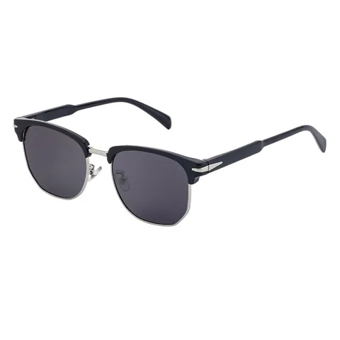 Square Polarized Sunglasses For Men Retro Half Frame TAC Lens TR Metal Frame UV400 Outdoor Fashion Sun Glasses DL-D6376