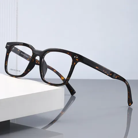 Vintage Vierkante TR90 Brilmonturen Voor Heren Dames Mode Optische Brilmontuur Casual Commute Brillen