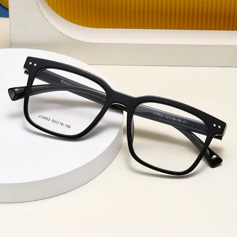 Vintage Vierkante TR90 Brilmonturen Voor Heren Dames Mode Optische Brilmontuur Casual Commute Brillen