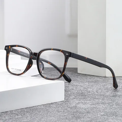 Modern Retro Square TR90 Eyeglass Frames For Men Women Lightweight Full Rim Optical Glasses Plain Glasses Frame For Prescription