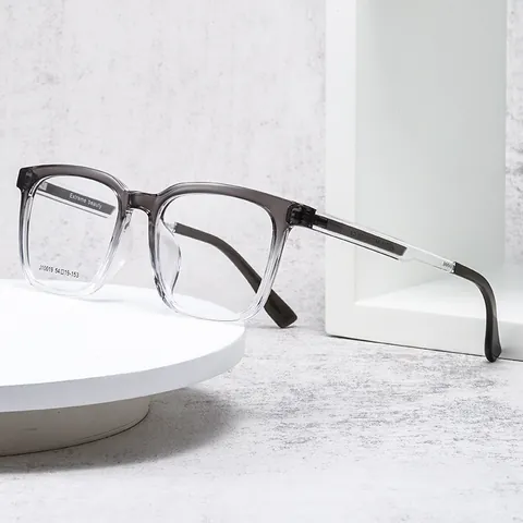 Vintage Square TR90 Optical Glasses Frame For Men Women Large Frame Retro Eyeglasses Corrective Lens Frame Fashion Accessory