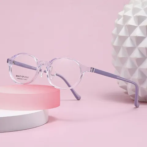 2025 Mode Ovaal Brilmontuur Voor Vrouwen TR90 Lichtgewicht Volledig Frame Bril Voor Glazen op Sterkte Dagelijks Kantoor