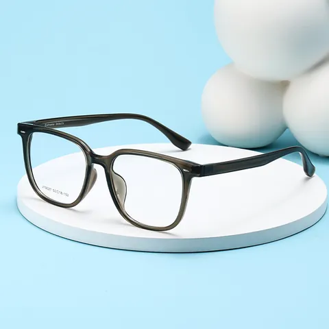 Trendy Square TR90 Optical Glasses Frame For Women Fashion Versatile Full Frame Eyeglasses J10027 Daily Wear Eyewear