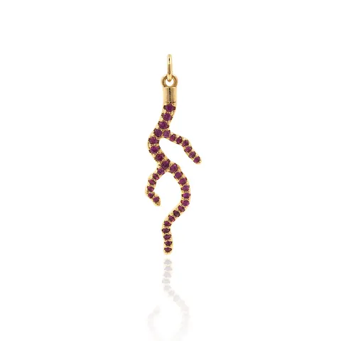 Pendentif Branche en Cuivre Plaqué Or 24K Incrusté de Zircone Style Corail Accessoires de Création de Bijoux DIY pour Collier