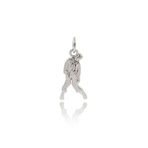 Gothic Zombie Pendant Copper Zirconia Gold Plated Charm For DIY Necklace Bracelet Making Men Hip Hop Punk Jewelry Accessories
