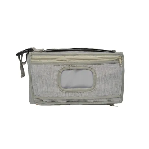 Portable Waterproof Baby Diaper Changing Pad Foldable Travel Diaper Bag With Storage Pockets Headrest For Infant Mom
