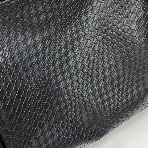 Retro Gewebte PU Leder Große Kapazität Tragetasche Für Damen Einfache Lässige Umhängetasche Täglich Pendeln Einkaufen Handtasche