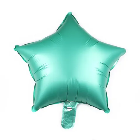 Metallic Star Shaped Aluminum Film Balloon Glossy Foil Pentagram Balloon For Wedding Birthday Party Home Decoration