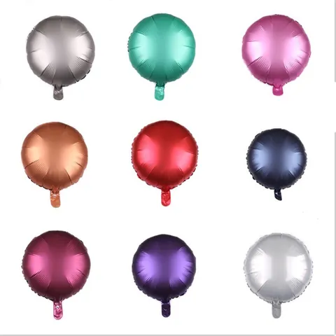 Palloncino Rotondo Metallizzato in Alluminio Palloncino Decorativo per Compleanno Matrimonio Festa Celebrazione Laurea