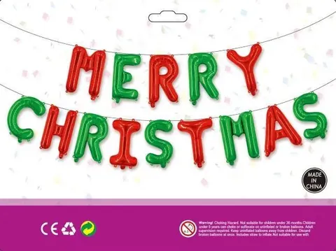 Merry Christmas Happy Halloween Letter Foil Balloons Aluminum Film Festive Party Decor Home Garland Hanging Decoration