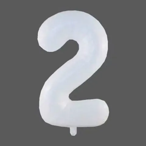 Aluminum Foil Number Balloons Matte Cream White Olive Green Caramel Pink Large Digital Mylar Balloons For Birthday Wedding Anniversary Party Decorations