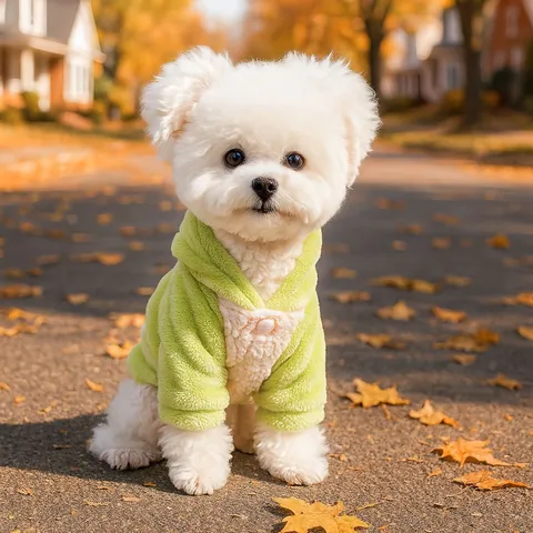 Calda Felpa con Cappuccio in Pile Sherpa per Cani Animali Domestici Inverno Ricamo Orso Sweatshirt Piccoli Cuccioli Gatto Natale Vestiti Morbido Capispalla Termico