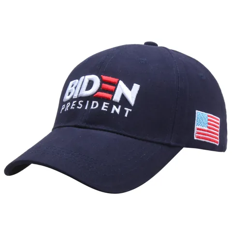 Berretto da Baseball Biden President Ricamo Bandiera USA Regolabile Cappello Sportivo in Cotone per Uomo Donna