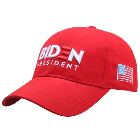 Berretto da Baseball Biden President Ricamo Bandiera USA Regolabile Cappello Sportivo in Cotone per Uomo Donna