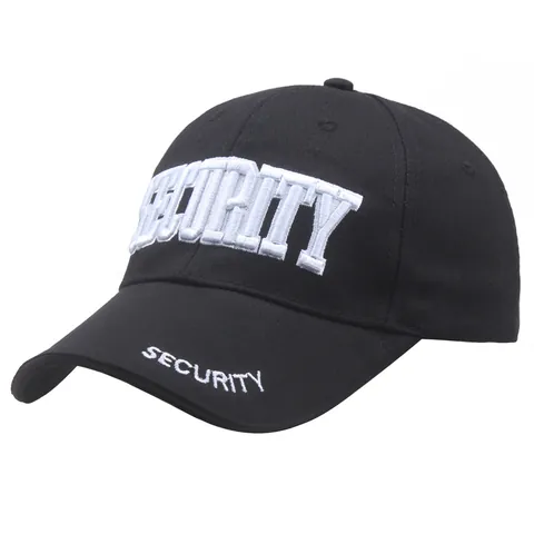 Berretto da Baseball Sicurezza in Cotone Ricamo 3D Cappello da Sole Regolabile Traspirante per Lavoro All'aperto Uniforme