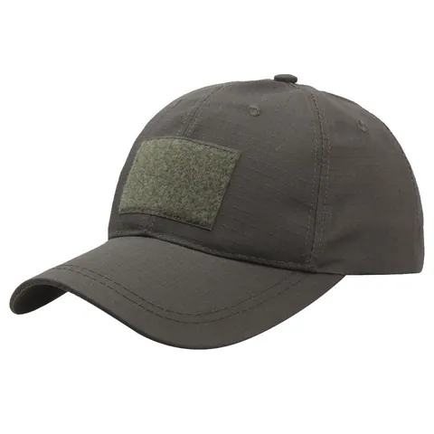 Taktische Baseballkappe Outdoor Ripstop-Gewebe Sonnenschutz Hut Mit Klettverschluss Patch-Bereich Verstellbare Casual Sportmütze Für Herren Damen