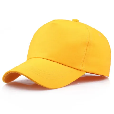 Solid Color Cotton Baseball Cap Adjustable Blank Sporty Sun Hat For Men Women Outdoor Travel Daily Casual Headwear
