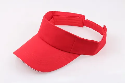 Verstellbare Sonnenblende aus Baumwolle für Herren Damen Sport Tennis Golf Outdoor Laufen Atmungsaktiv Oben Offen UV-Schutz Sommerhut